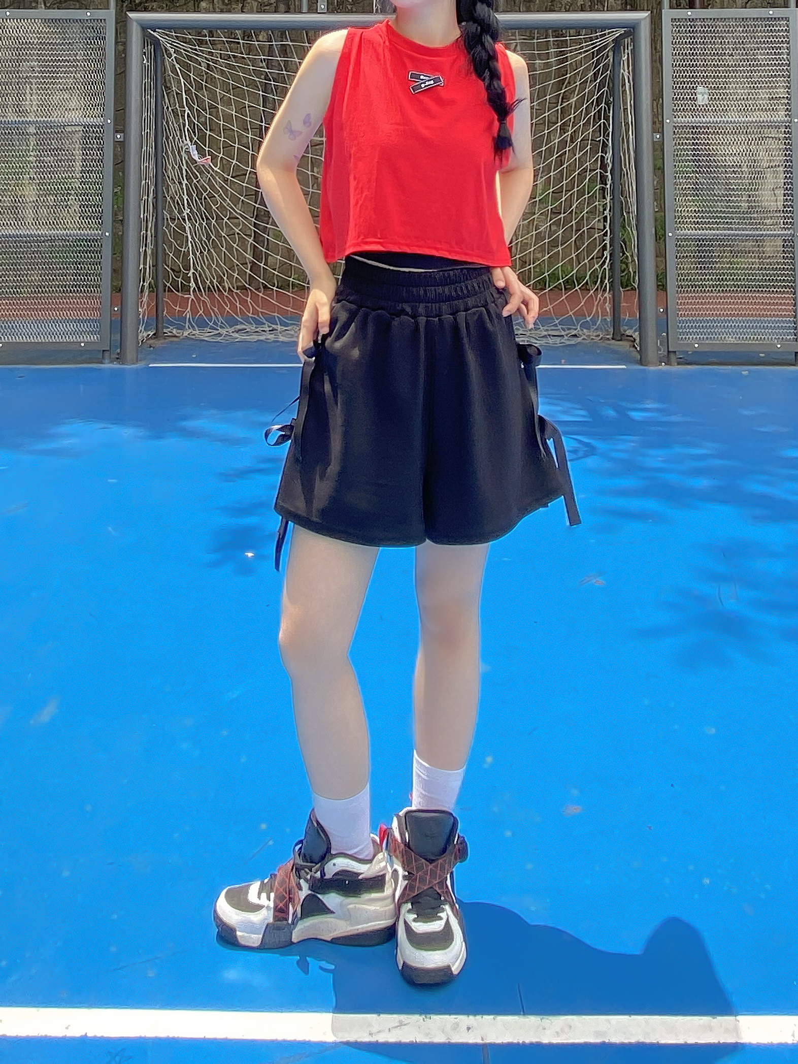 サイドリボンスウェットショートパンツ | レディース サイドリボンスウェットショートパンツ | レディース