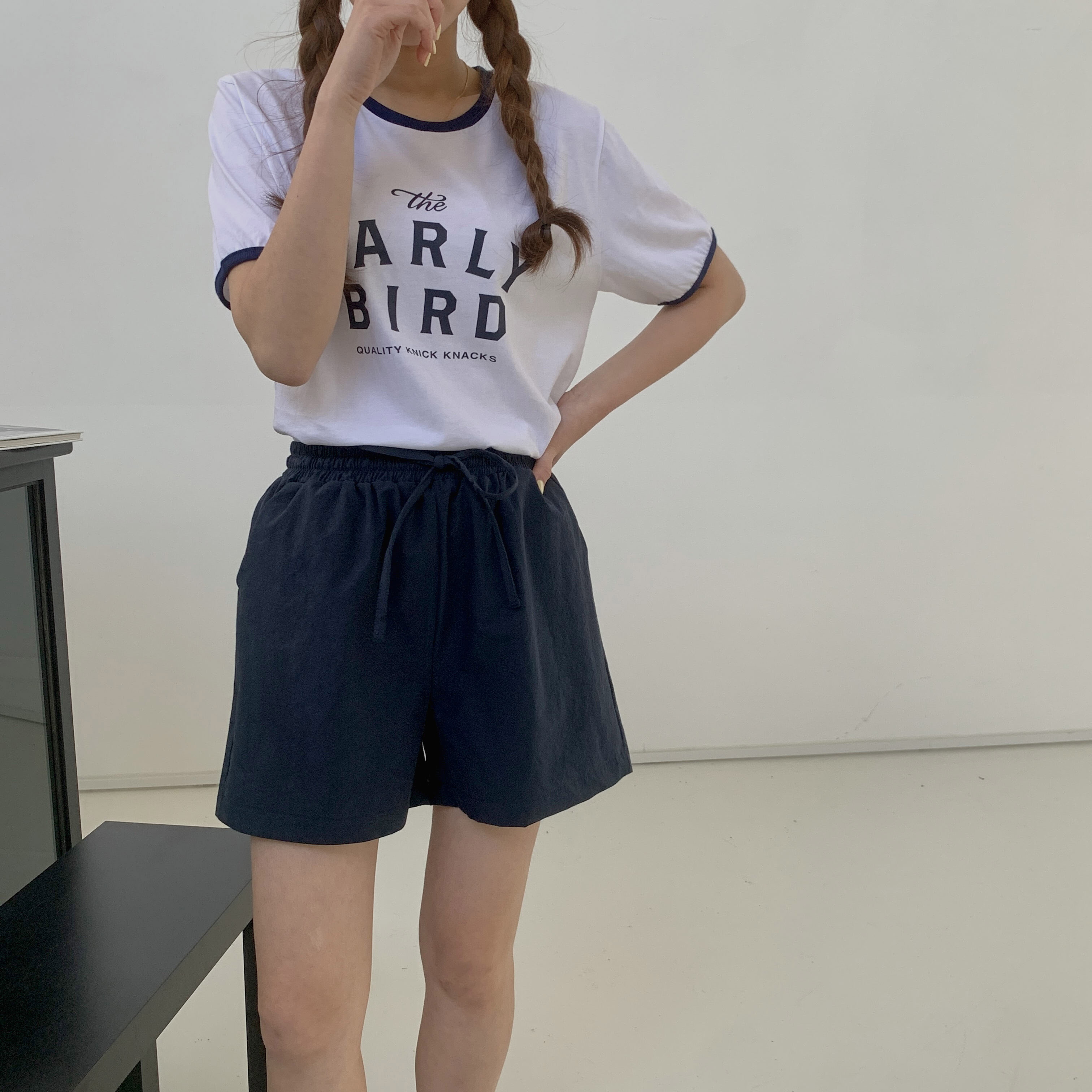 ドロストコットンショートパンツ | 詳細画像8