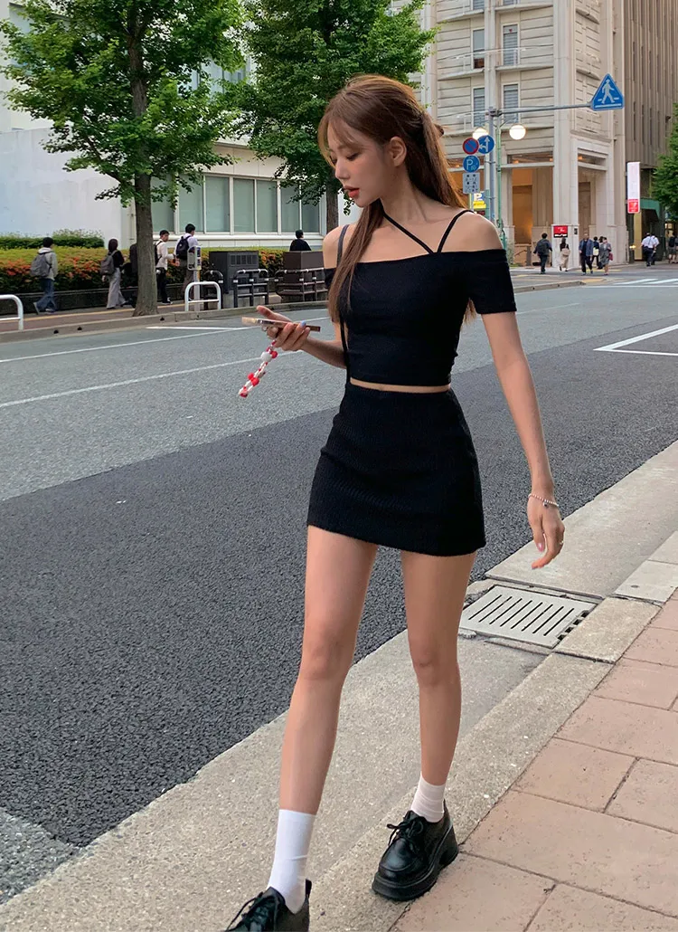 ツイストタイトミニスカート | mingpiece | 詳細画像1