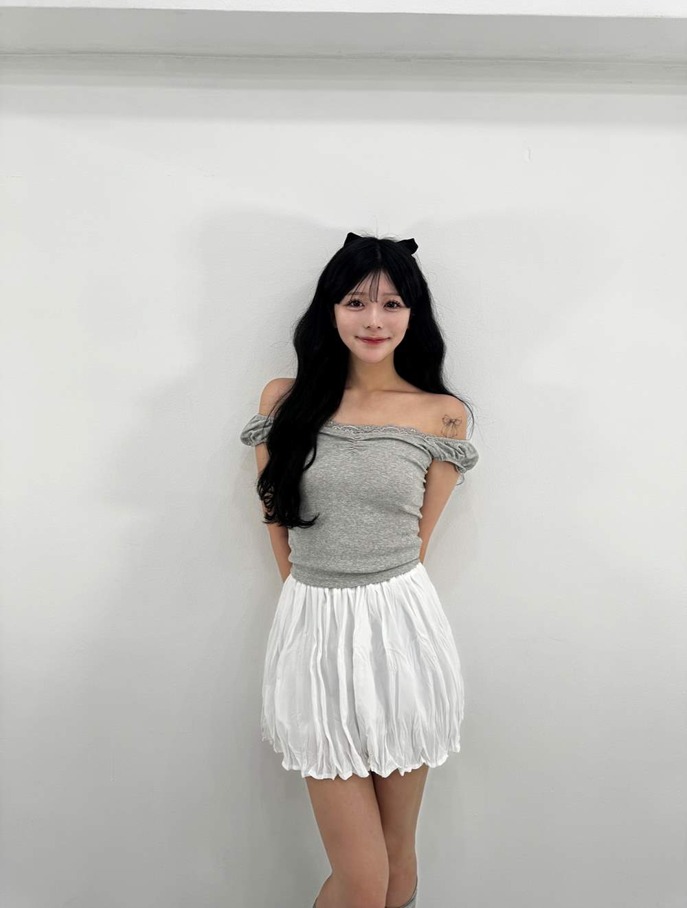 オフショルダーパフTシャツ | 詳細画像10
