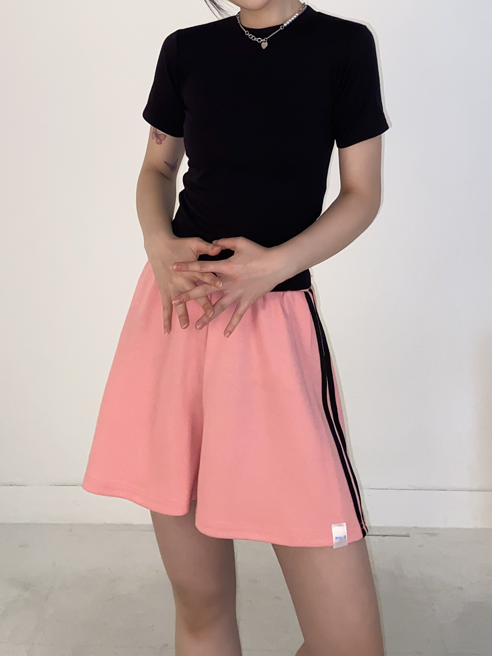クロップドスリム半袖Tシャツ | 詳細画像3