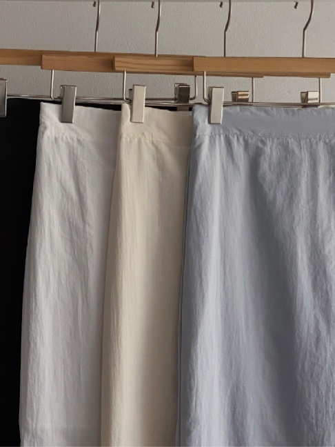 バックゴムバックスリットナイロンスカート | 詳細画像9