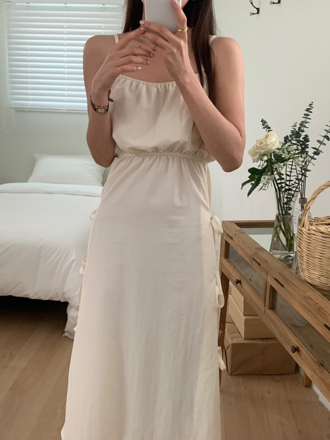 サイドリボンスリットキャミワンピース | 詳細画像4