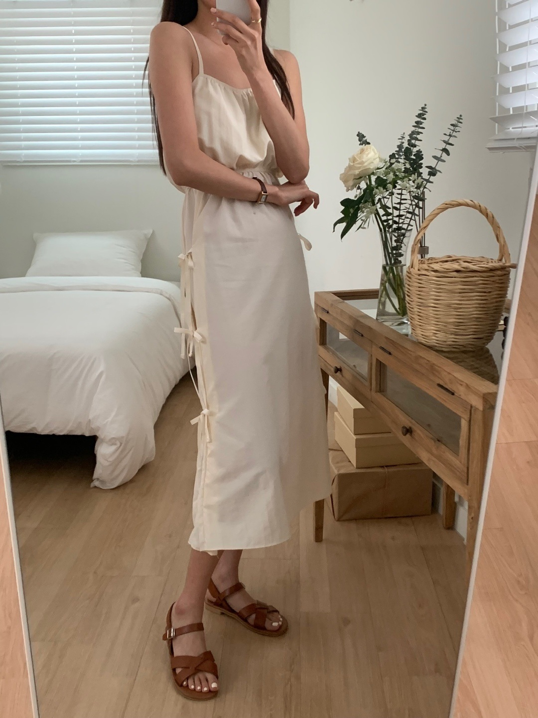 サイドリボンスリットキャミワンピース | 詳細画像5