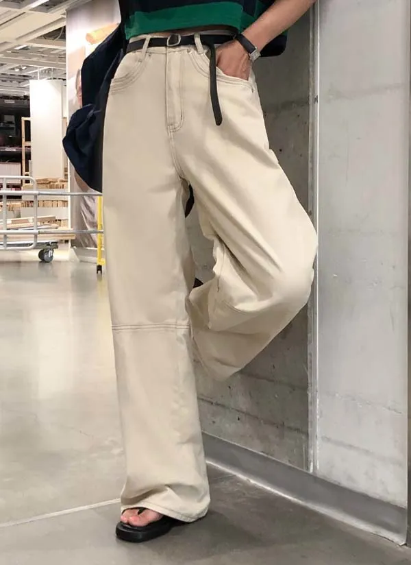 ステッチカーペンターパンツ | crushj | 詳細画像1