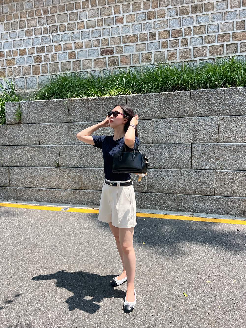 メタリックモチーフ半袖ニット | 詳細画像17