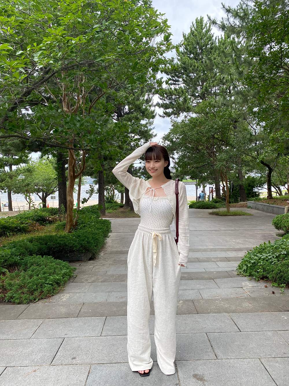ドロストワイドスウェットパンツ | 詳細画像10