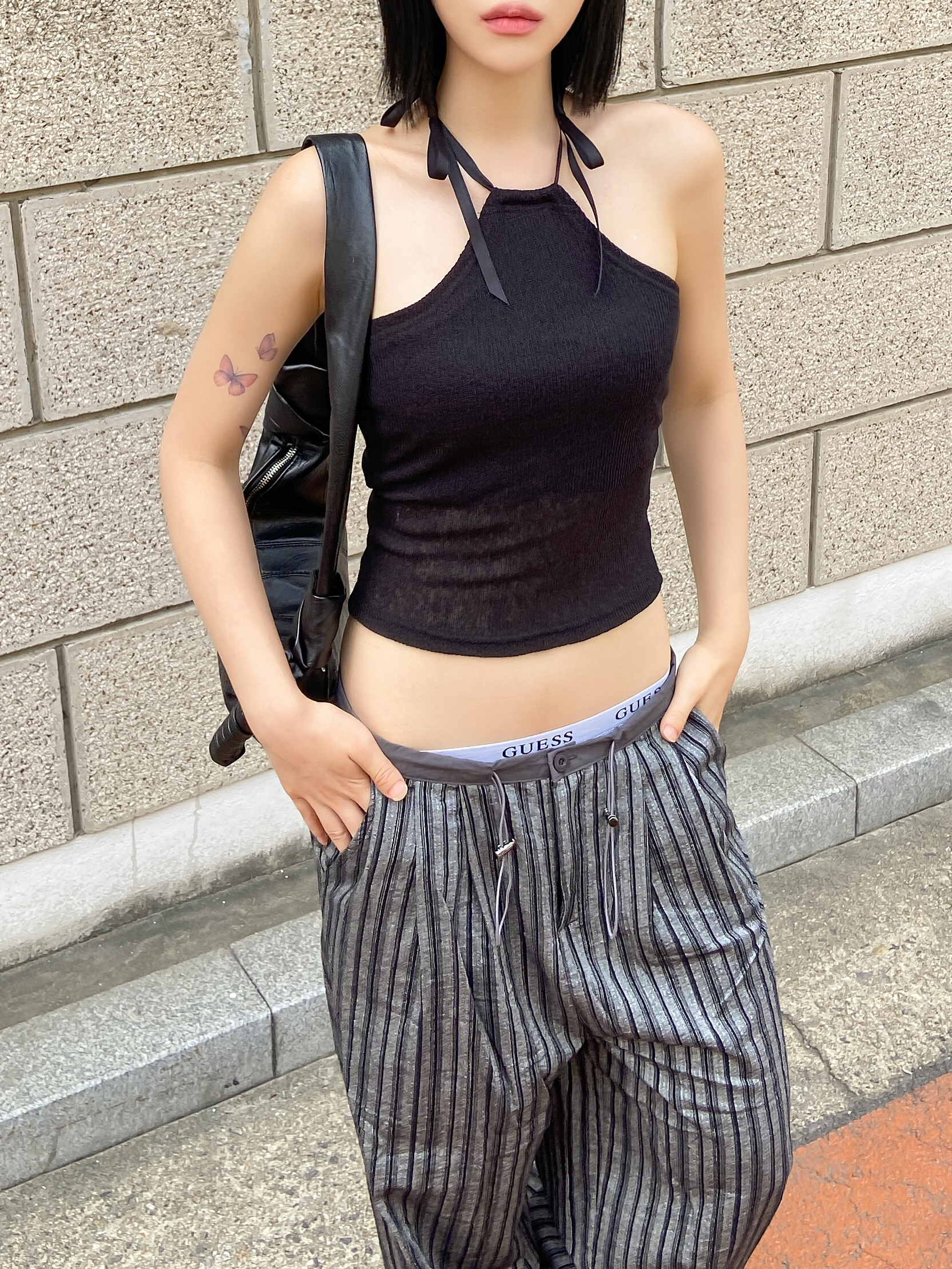 ホルターリボンクロップドノースリーブ | 詳細画像11