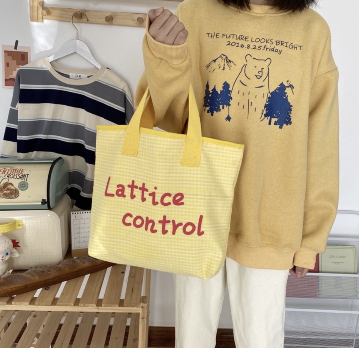 Latticeチェックトートバッグ | レディースファッション通販 Latticeチェックトートバッグ | レディースファッション通販