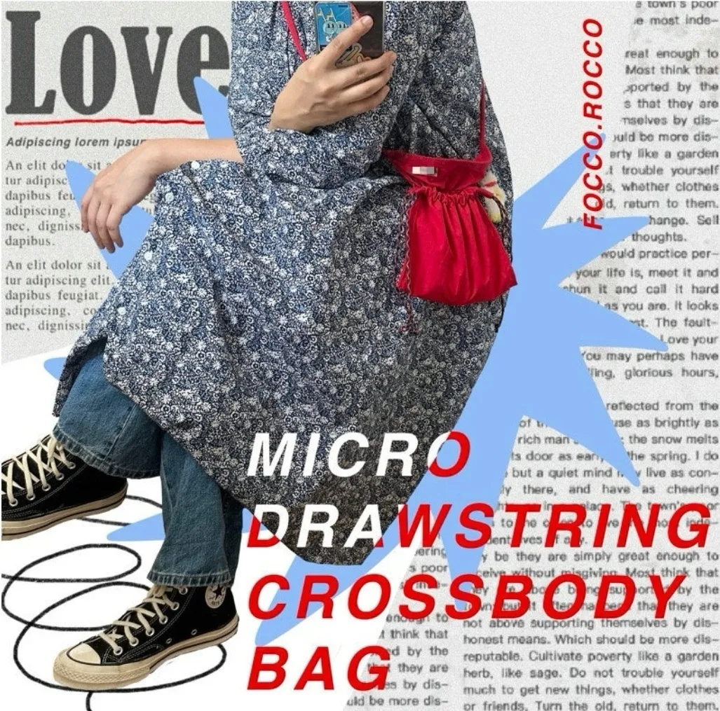 パターンドローコードサコッシュ | 詳細画像1