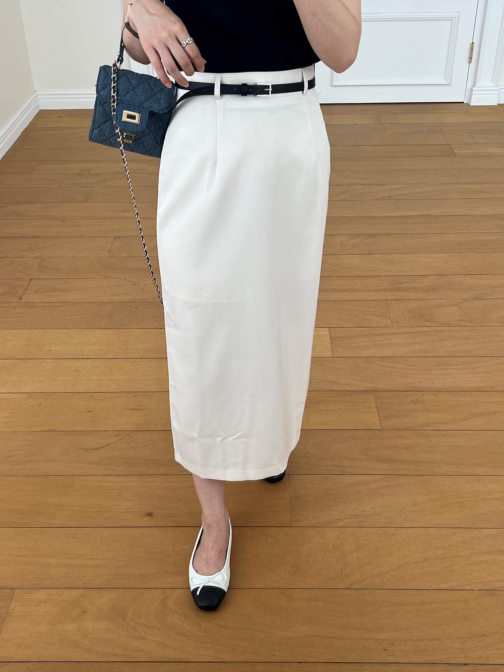 ベルト付ストレートスカート | 詳細画像9