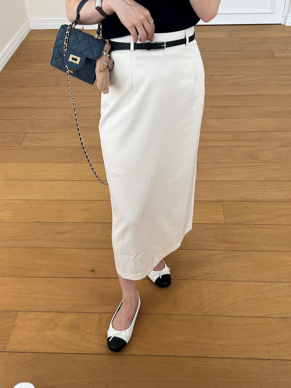 ベルト付ストレートスカート | 詳細画像11