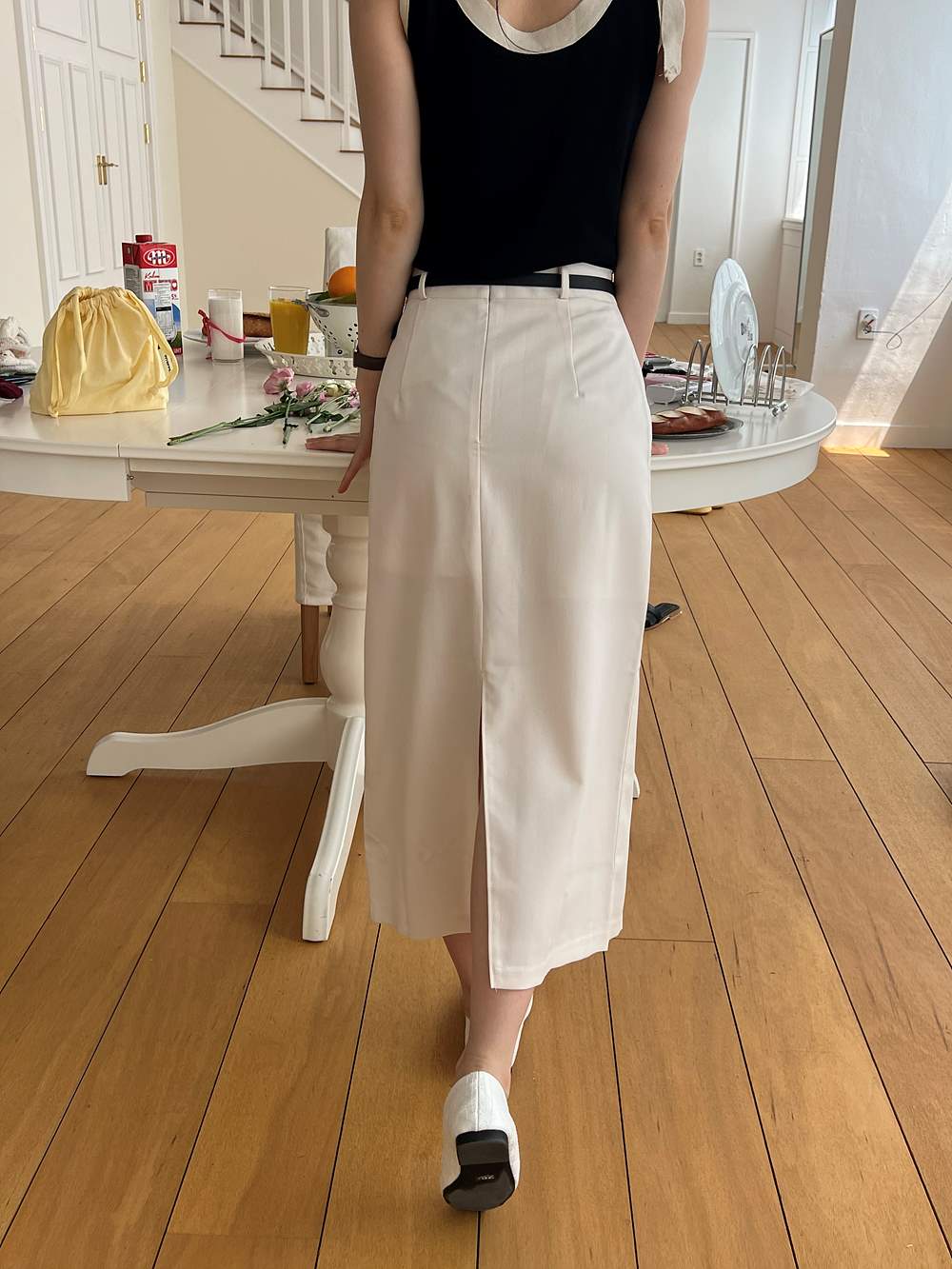 ベルト付ストレートスカート | 詳細画像19