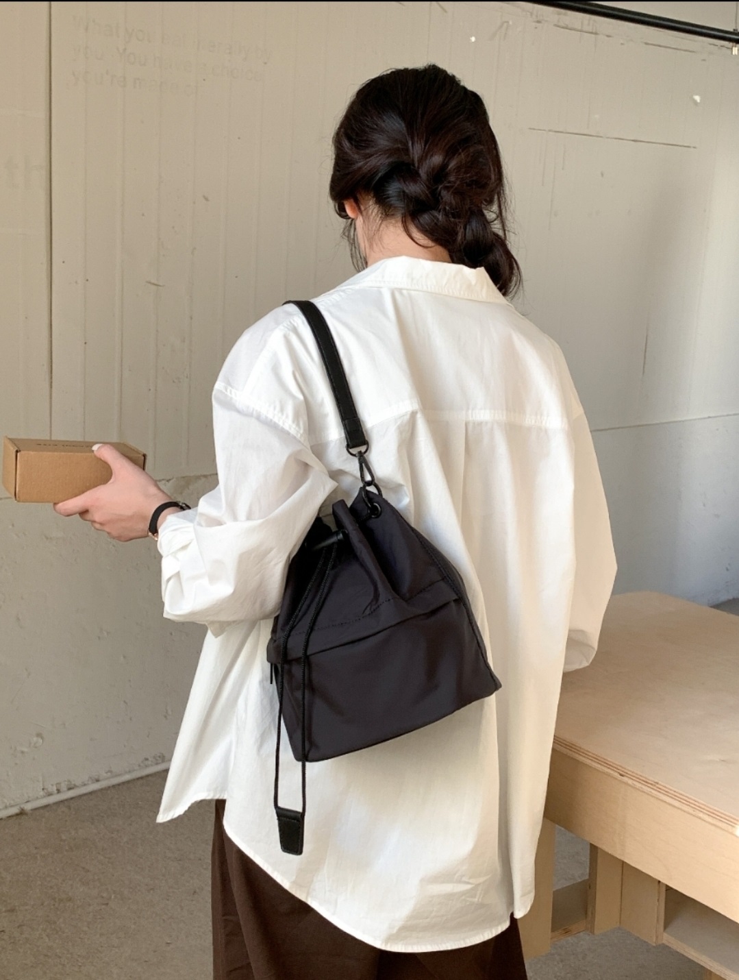 2WAYタグドローコードポケットバッグ | 詳細画像4
