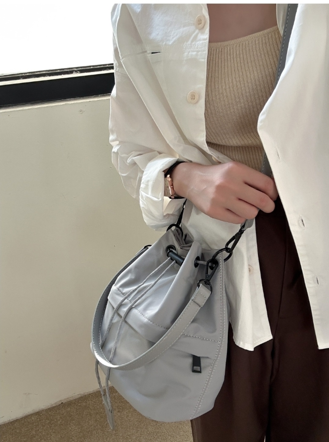 2WAYタグドローコードポケットバッグ | 詳細画像11