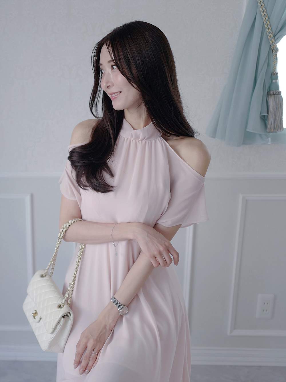極美品✨ MAISON SPECIAL オープンショルダータックワンピース