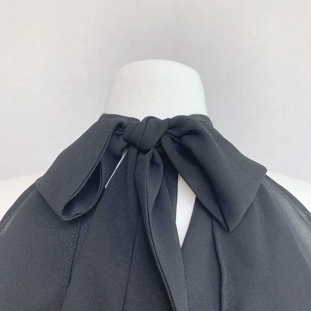 オープンショルダーホルターネックワンピース | レディース