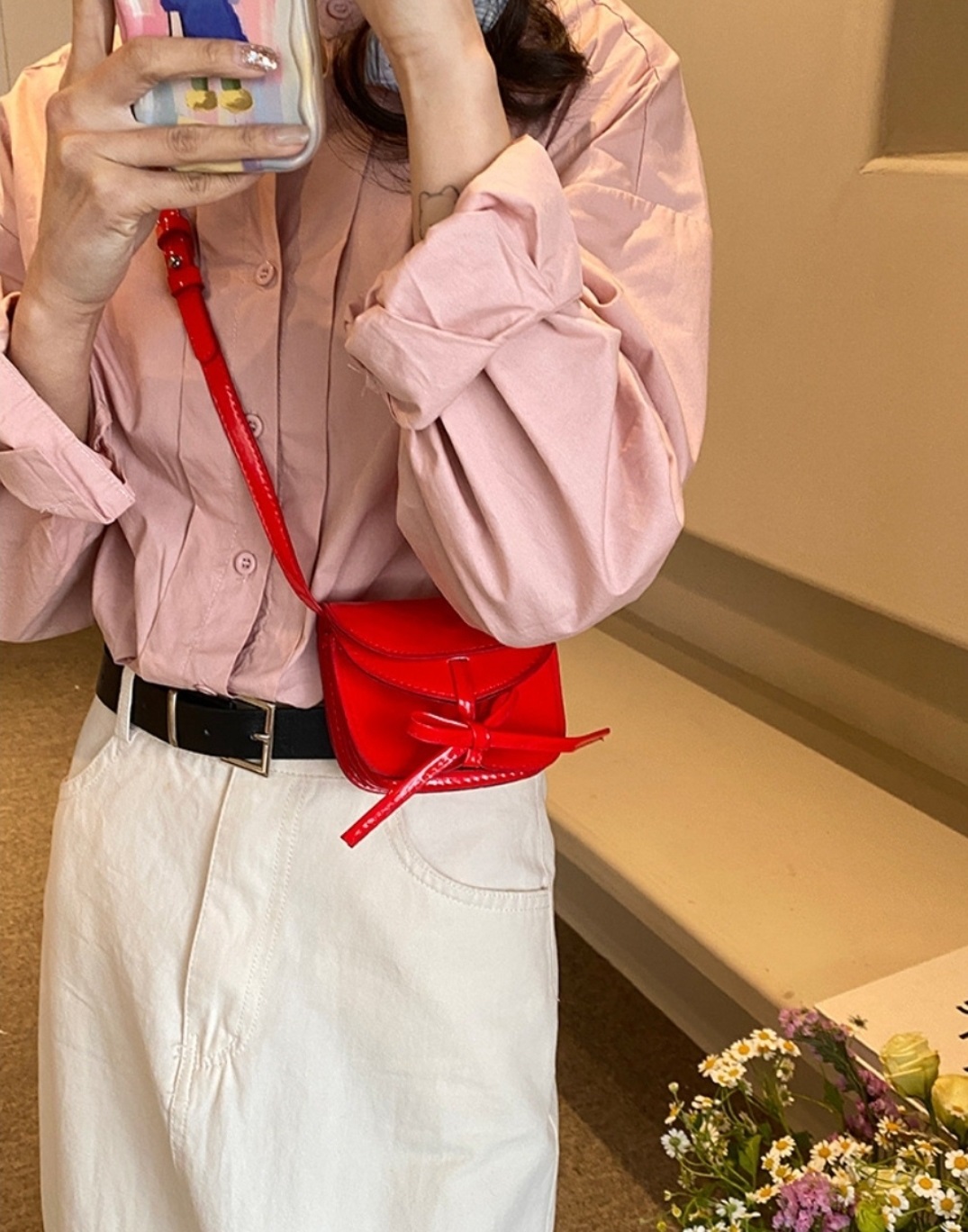 リボンフラップミニショルダーバッグ | 詳細画像2