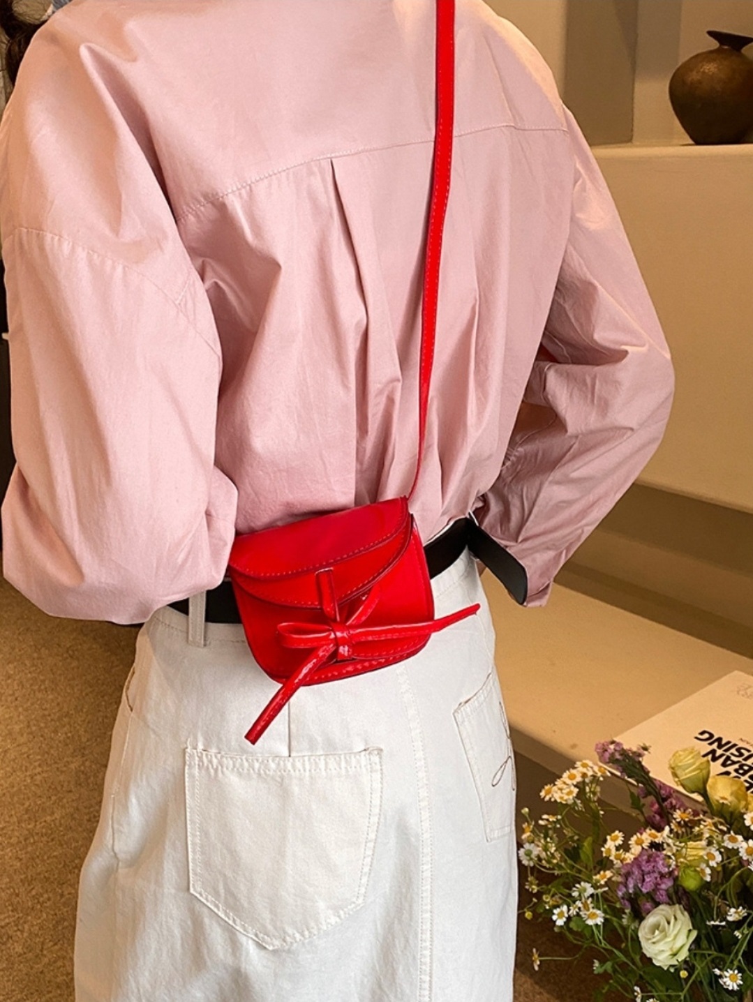 リボンフラップミニショルダーバッグ | 詳細画像3