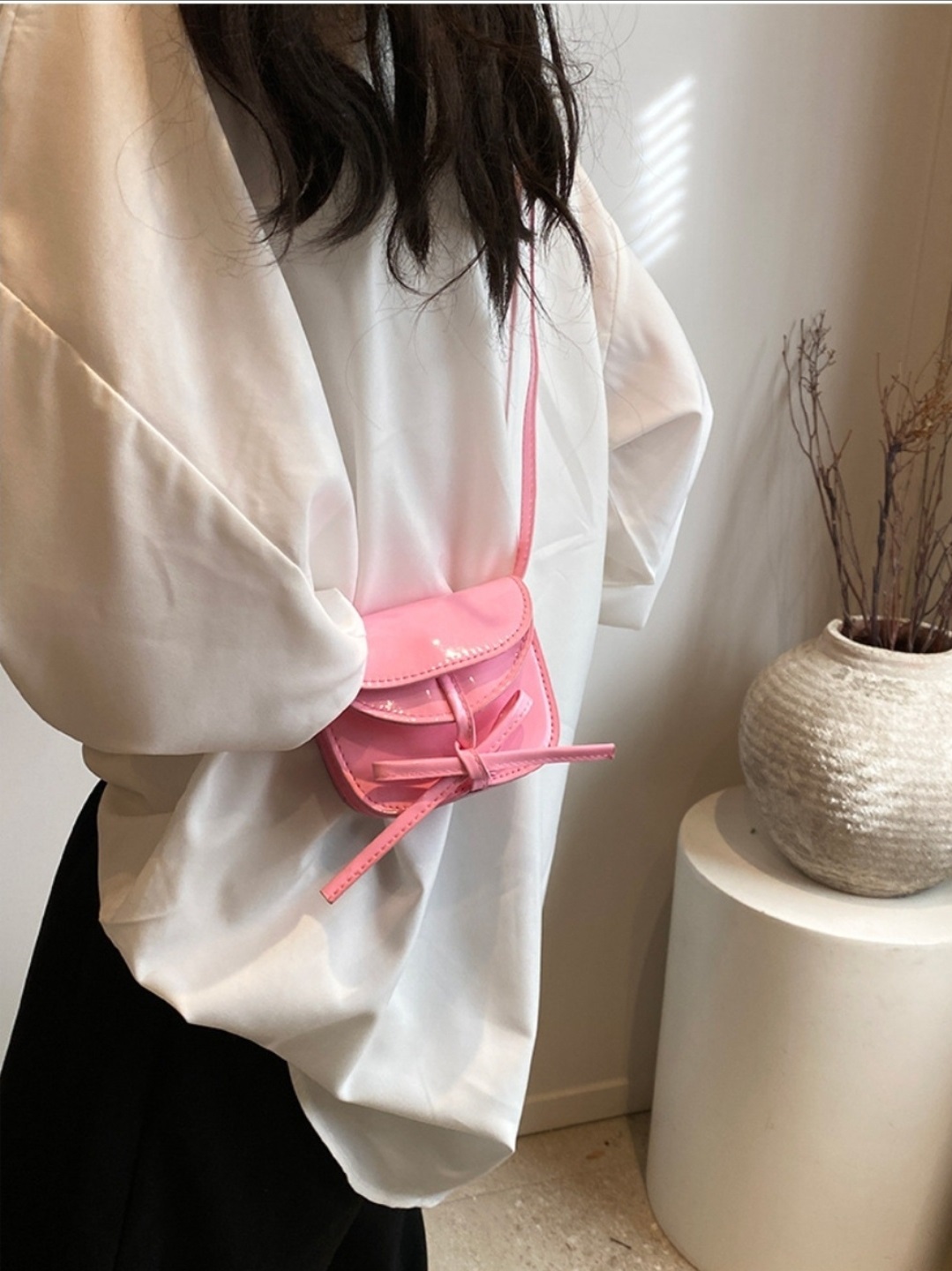 リボンフラップミニショルダーバッグ | 詳細画像7