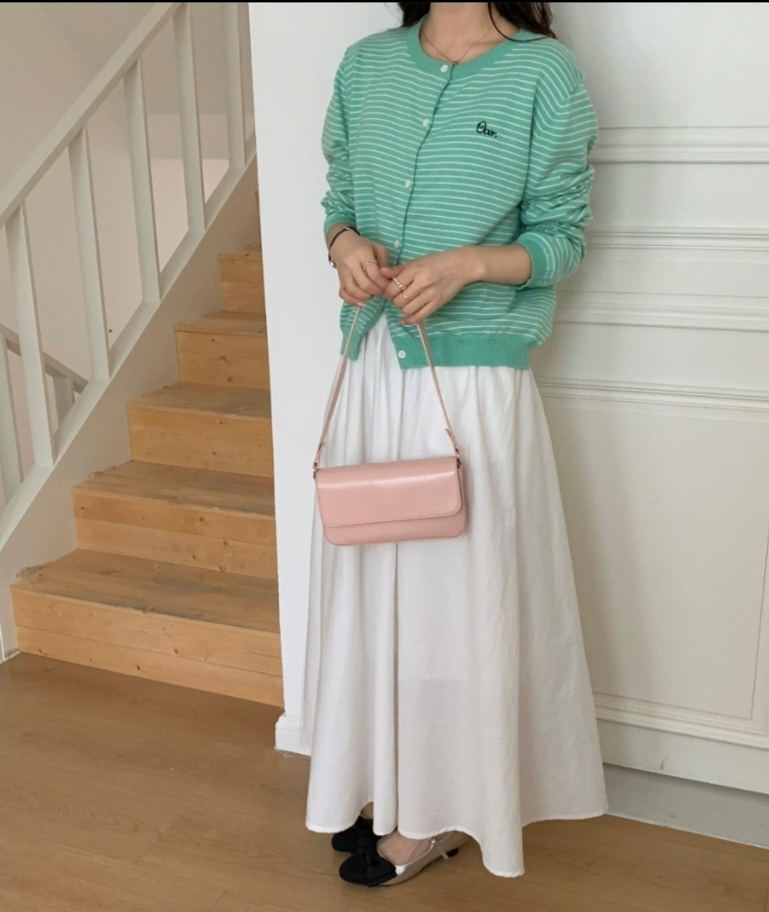 2WAYチェーンエナメル調フラップバッグ | 詳細画像2