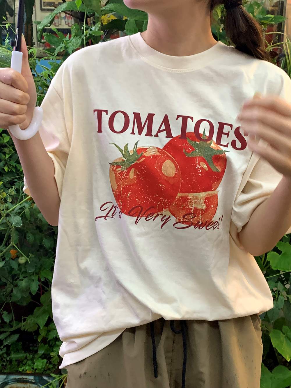 TOMATOESプリント半袖Tシャツ | 詳細画像11