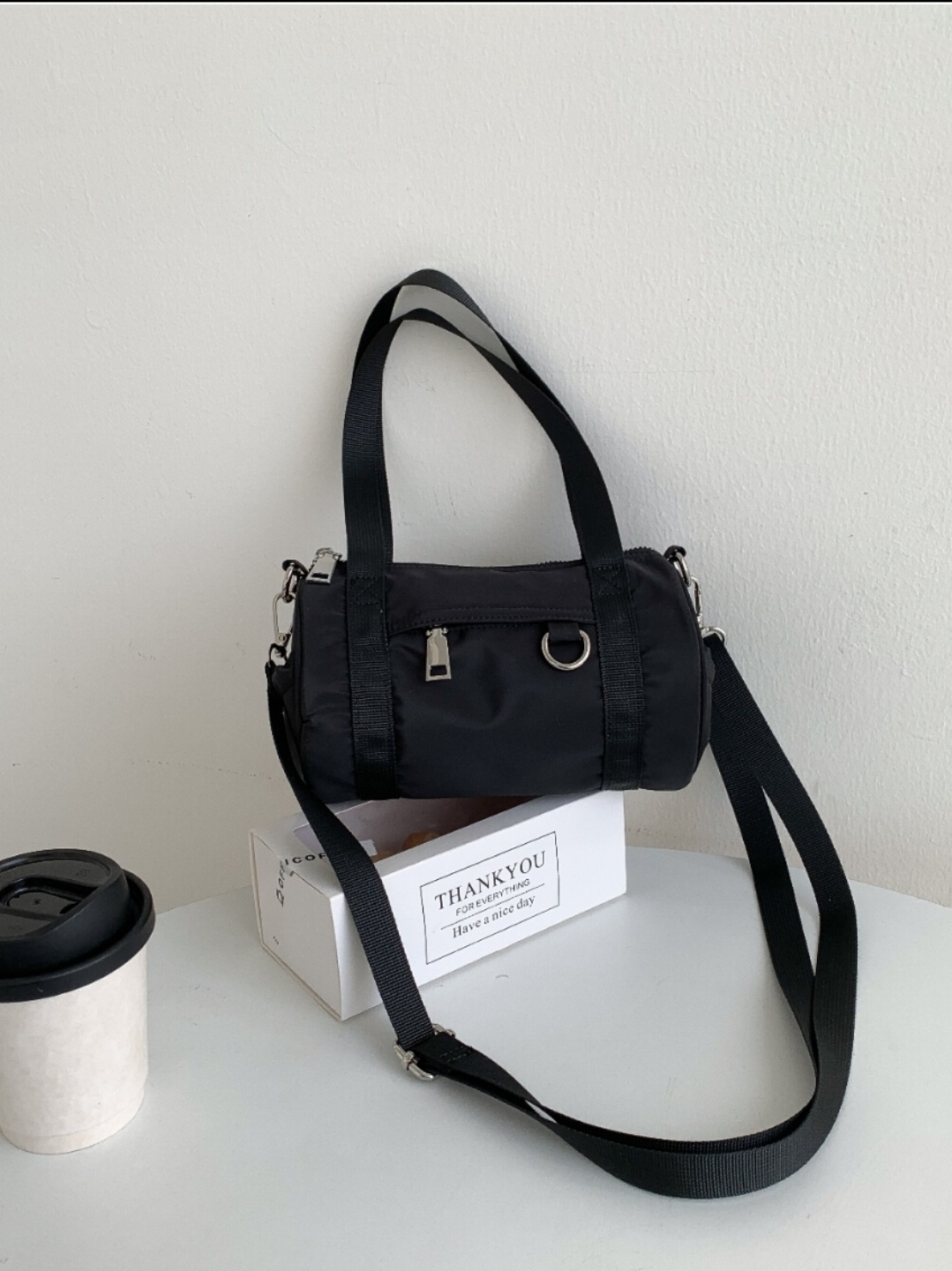 2WAYリングジップポケットシリンダーバッグ | 詳細画像14