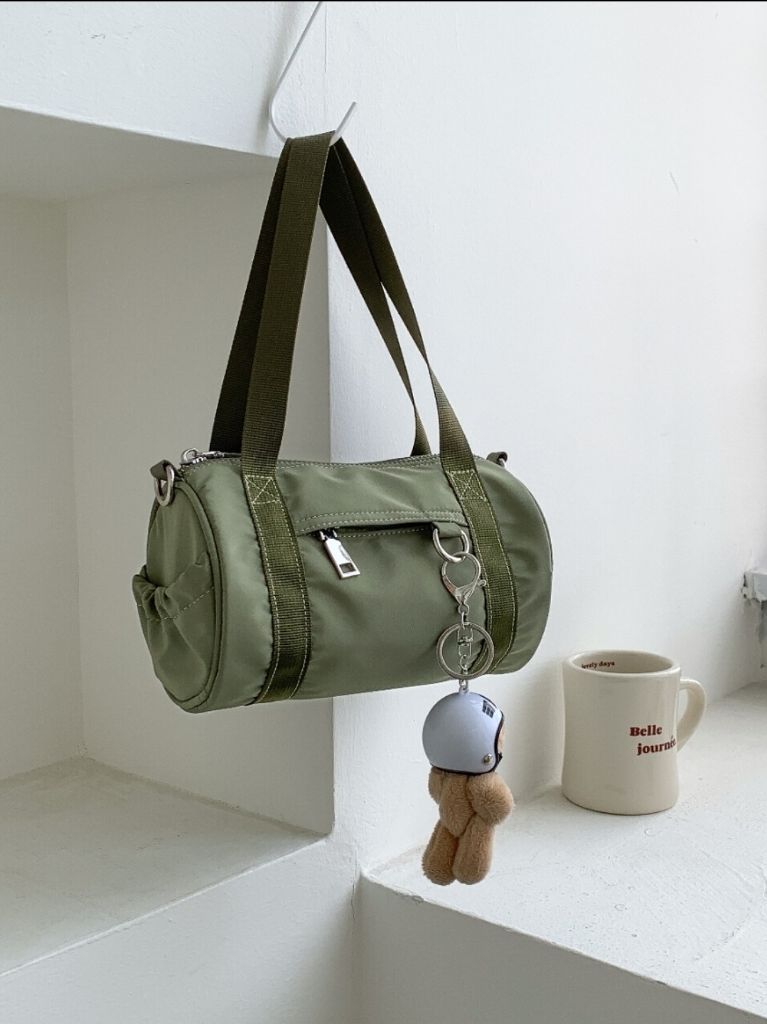 2WAYリングジップポケットシリンダーバッグ | 詳細画像16