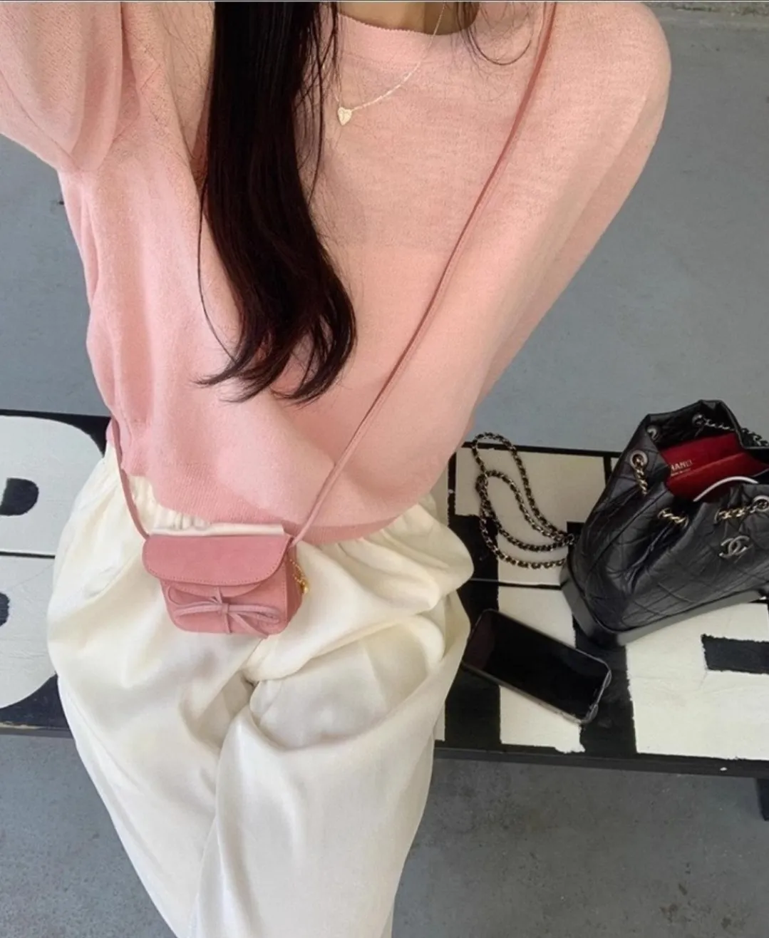 2TYPEリボンミニショルダーバッグ | 詳細画像1