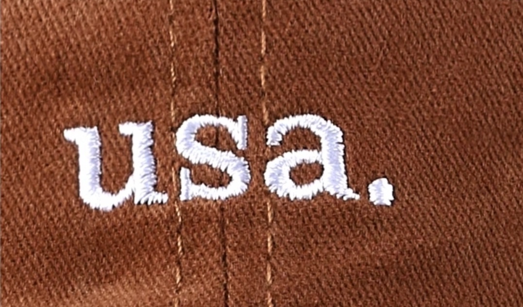 usa.刺繍ロゴコットンキャップ | 詳細画像11