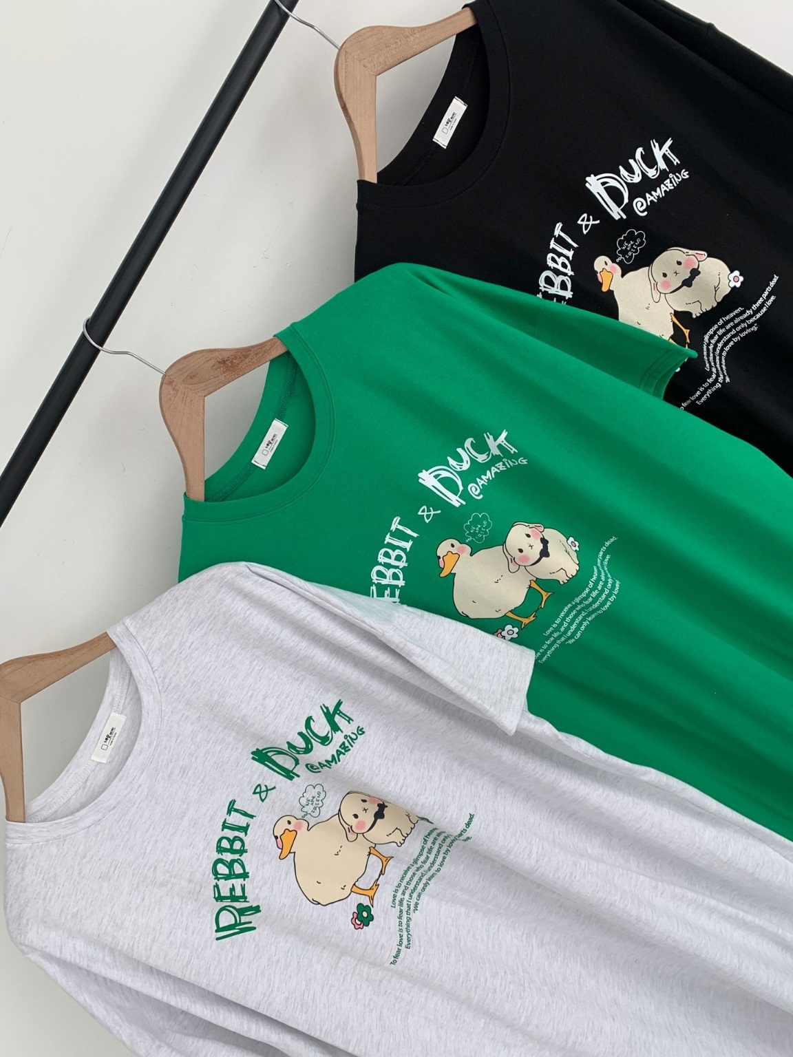 ラビットダッグプリントボクシースリットワンピース | 詳細画像21