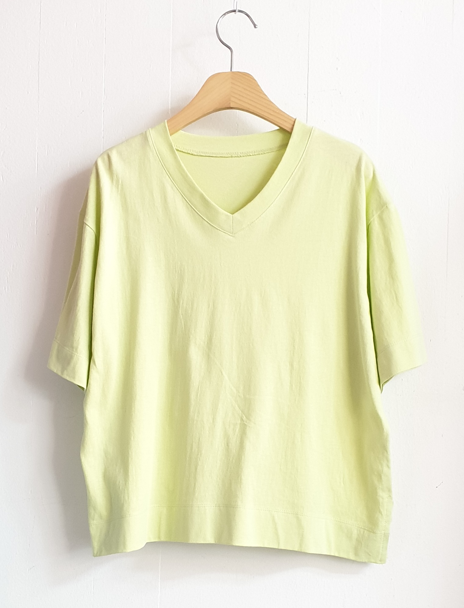Vネックスリットルーズ半袖Tシャツ | 詳細画像4