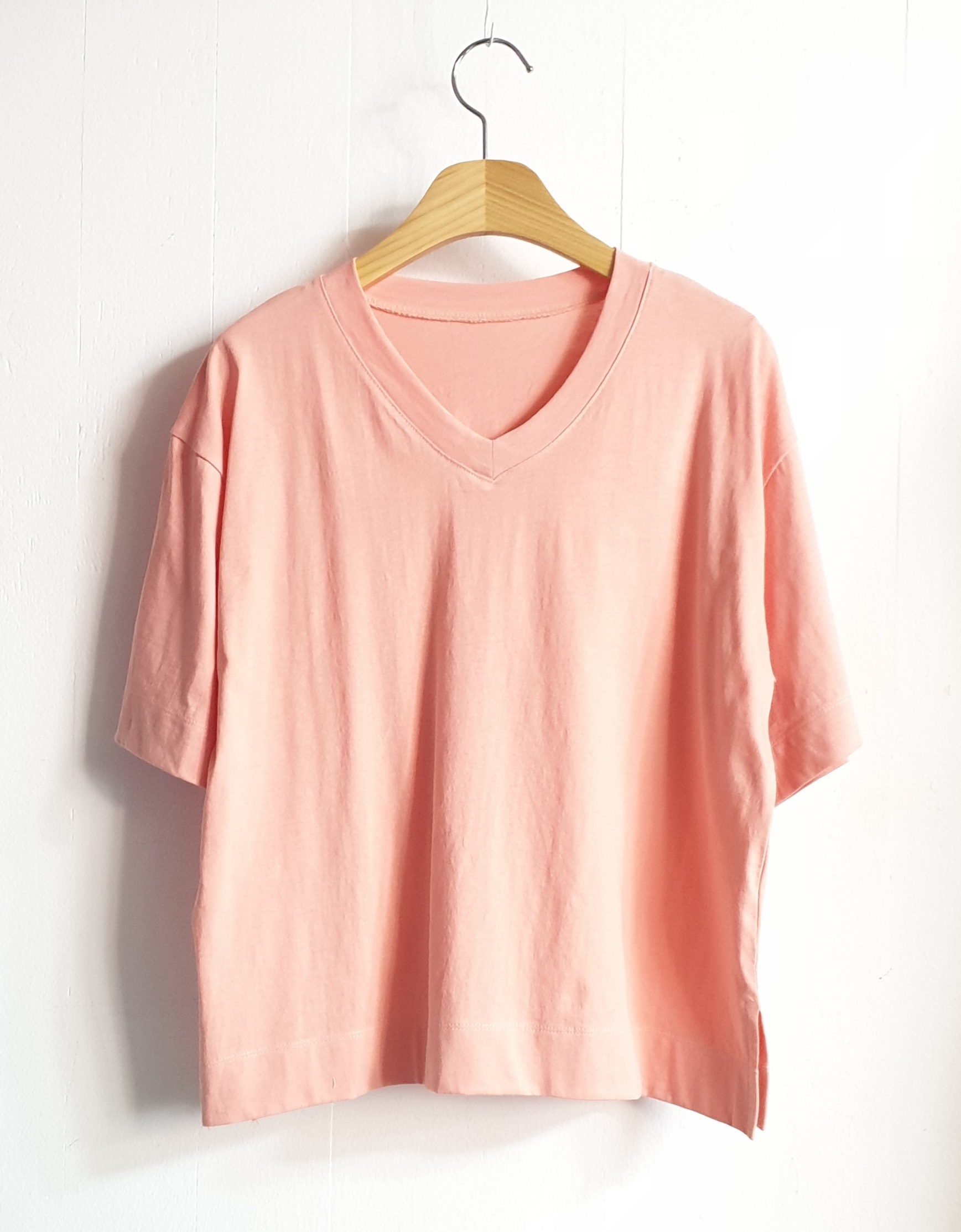 Vネックスリットルーズ半袖Tシャツ | 詳細画像6