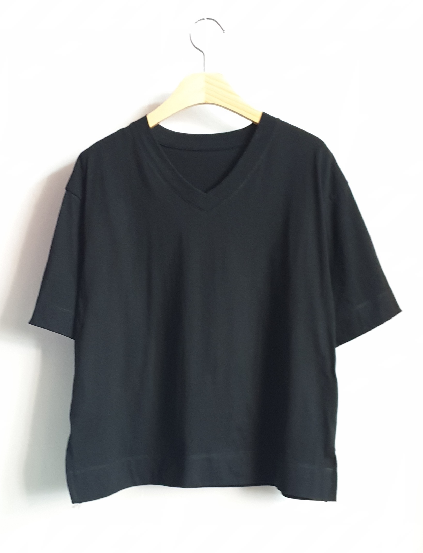 Vネックスリットルーズ半袖Tシャツ | 詳細画像7