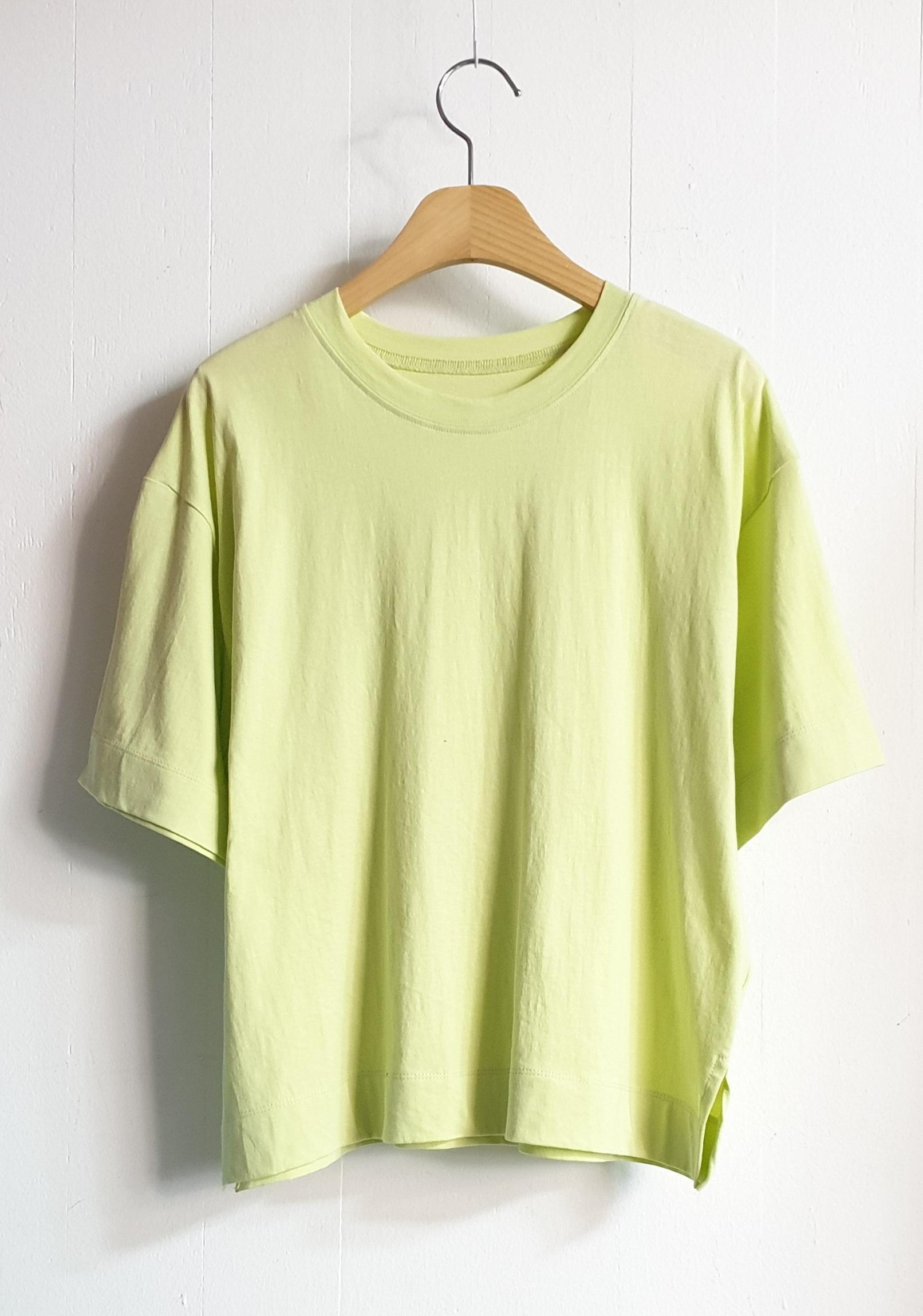 ラウンドネックスリットルーズ半袖Tシャツ | 詳細画像3