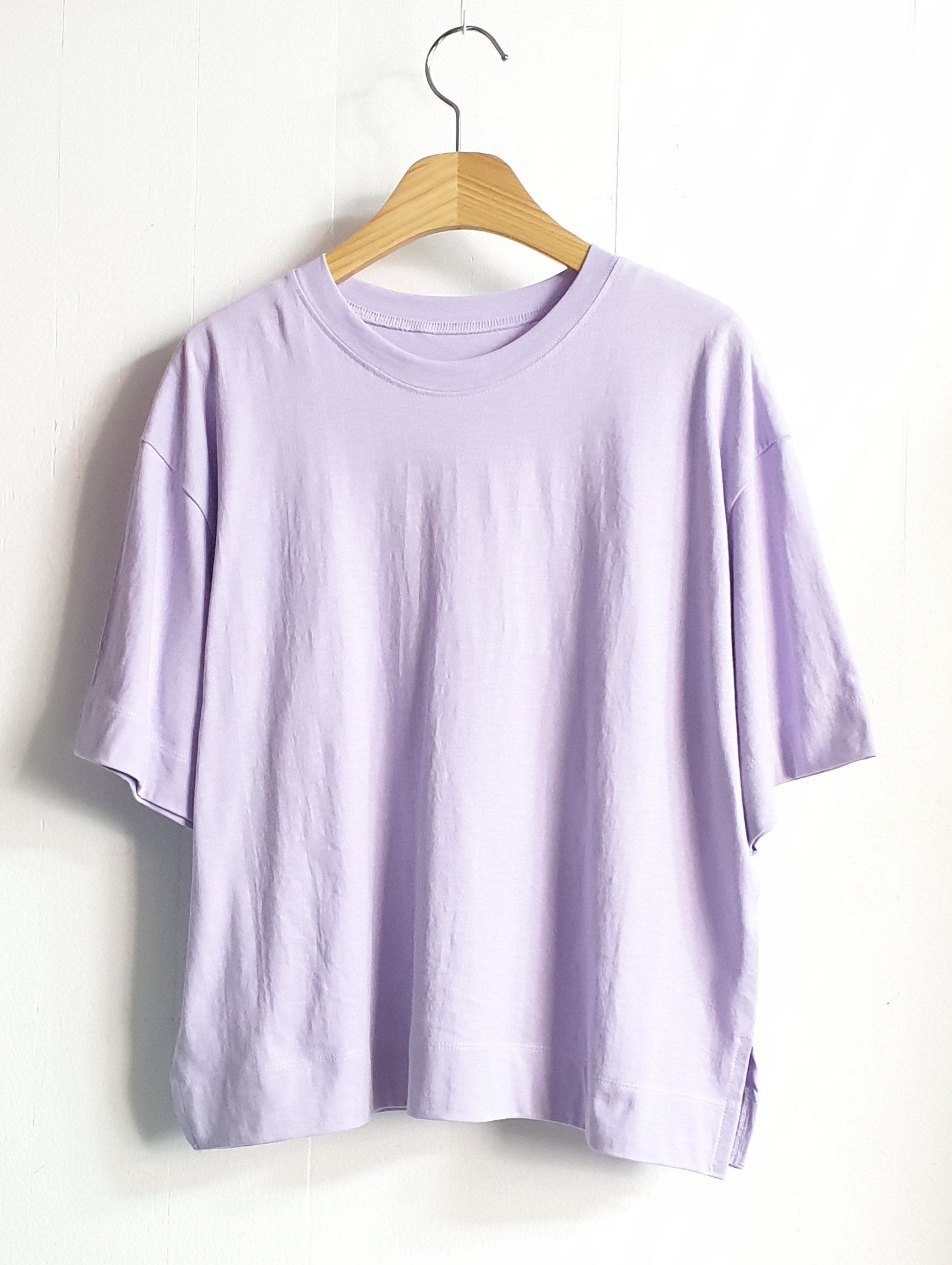 ラウンドネックスリットルーズ半袖Tシャツ | 詳細画像5