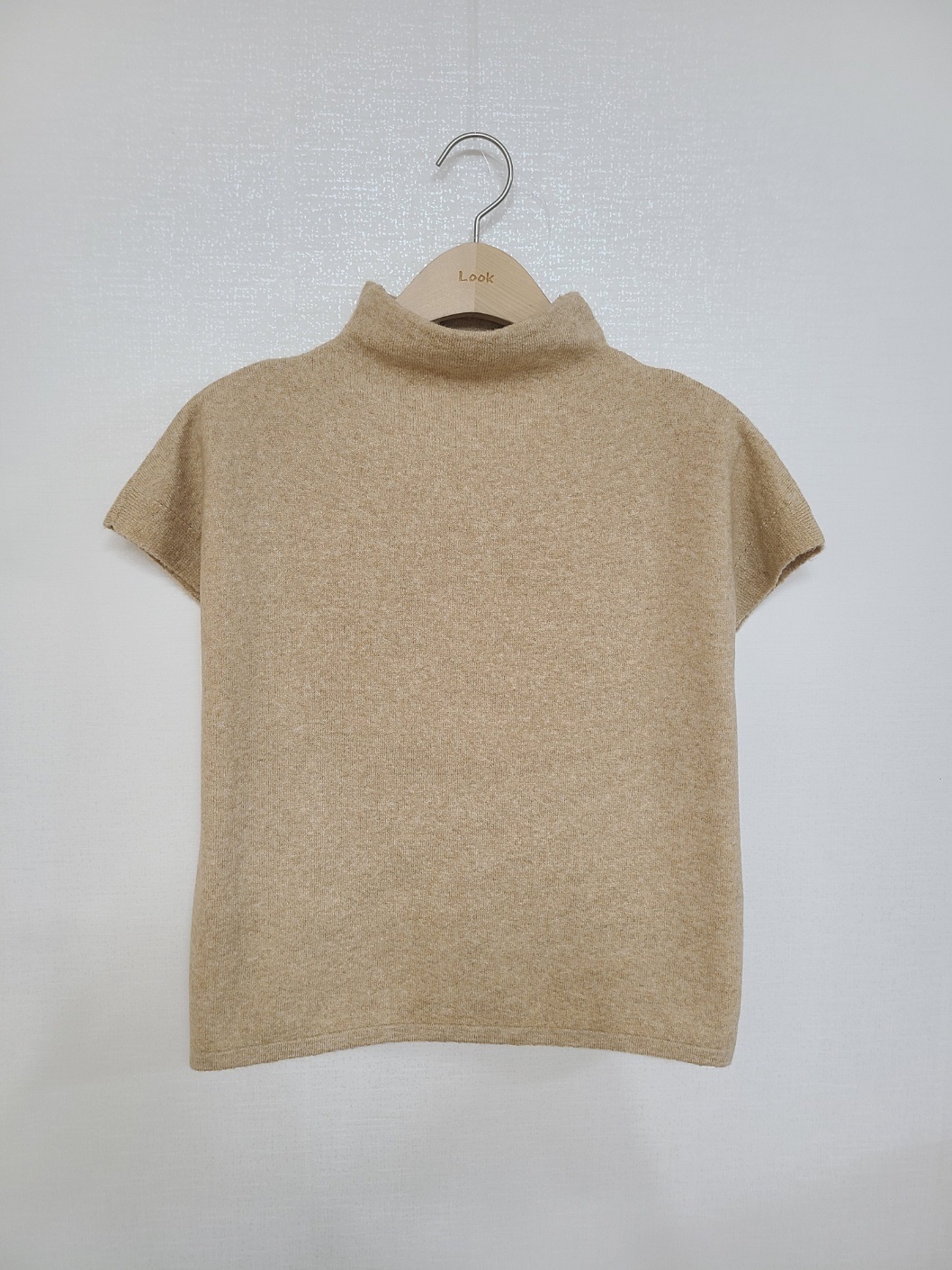モックネックカットオフフレンチスリーブニット | 詳細画像19