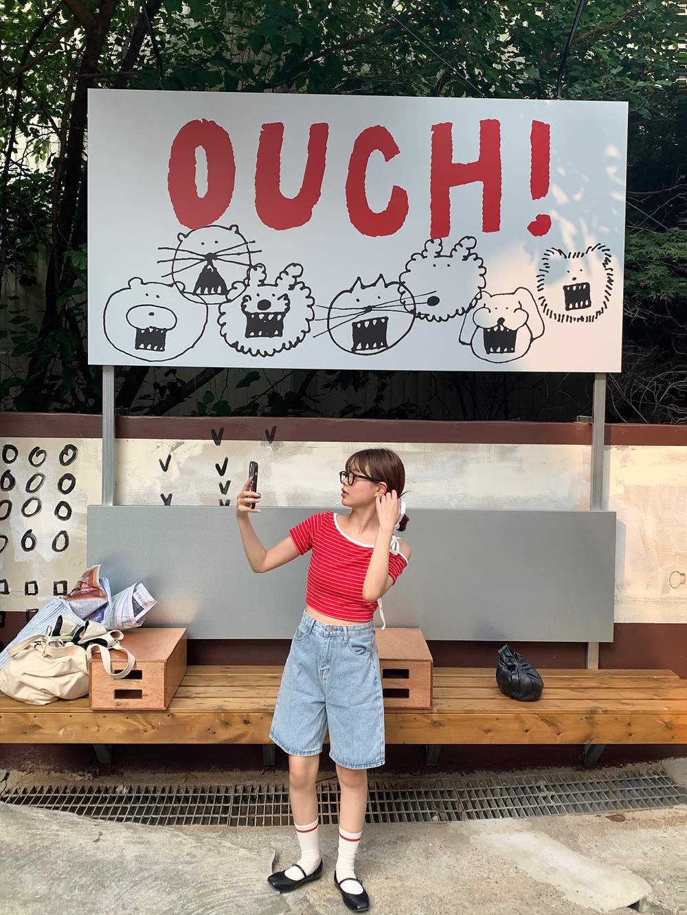 ハーフデニムパンツ | 詳細画像4