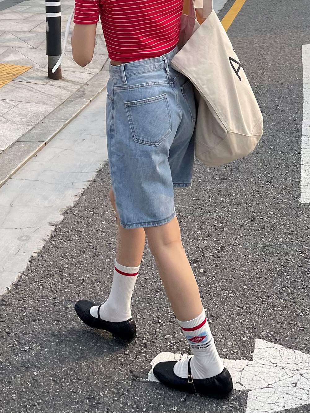 ハーフデニムパンツ | 詳細画像5