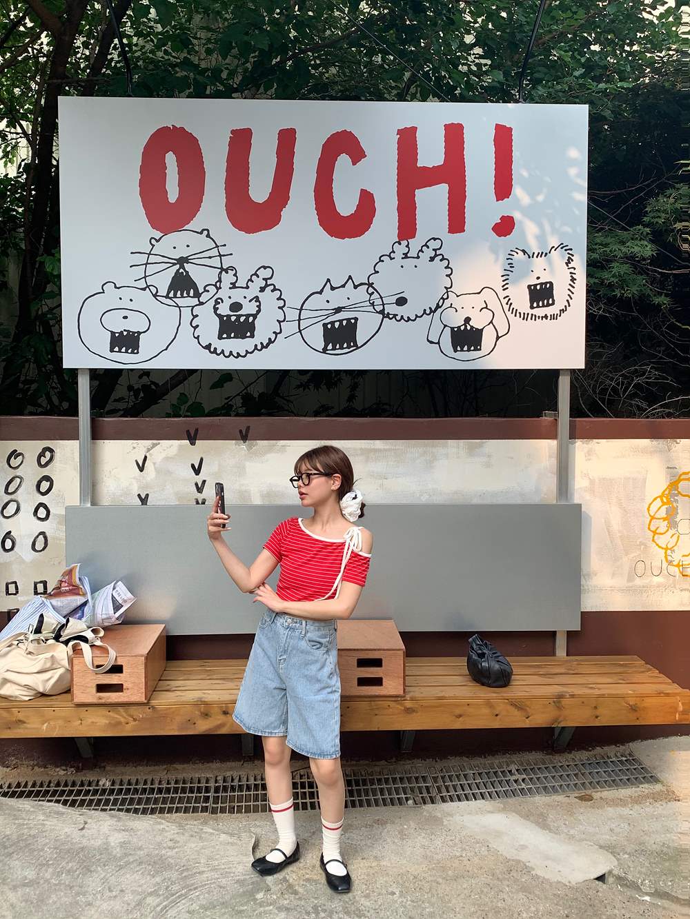 ハーフデニムパンツ | 詳細画像7