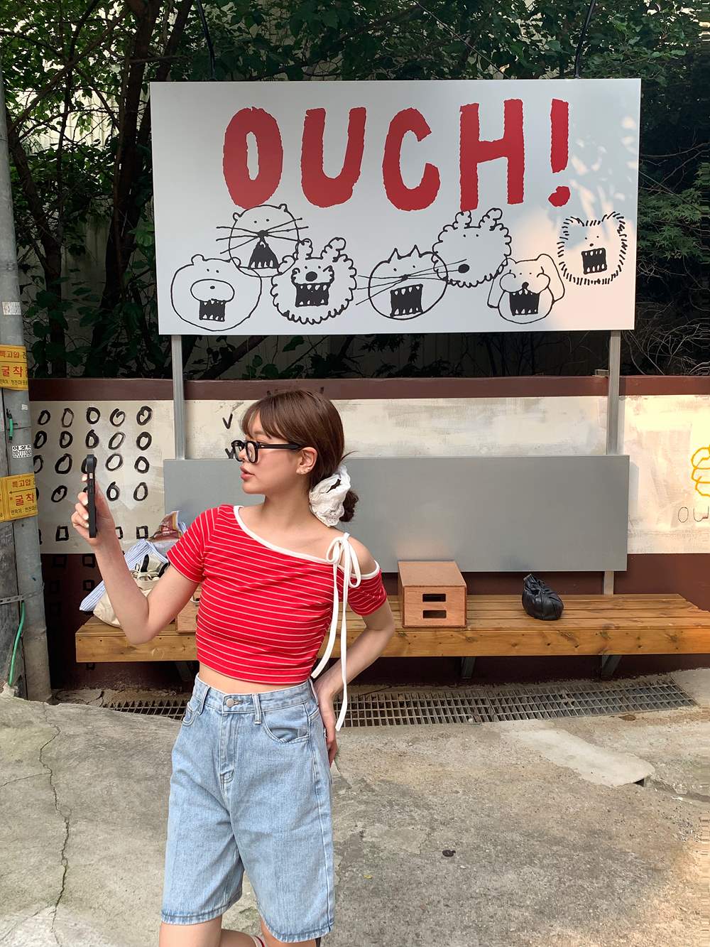 ハーフデニムパンツ | 詳細画像14