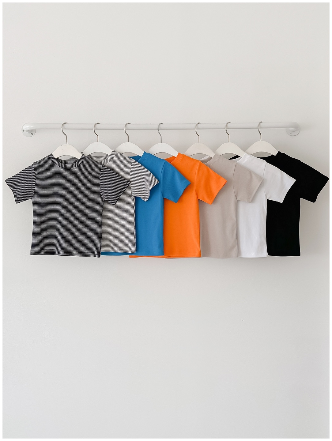 クロップド半袖スリムTシャツ | 詳細画像7