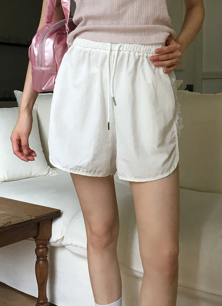 サイドレースショートパンツ | WONDERWONDER | 詳細画像1