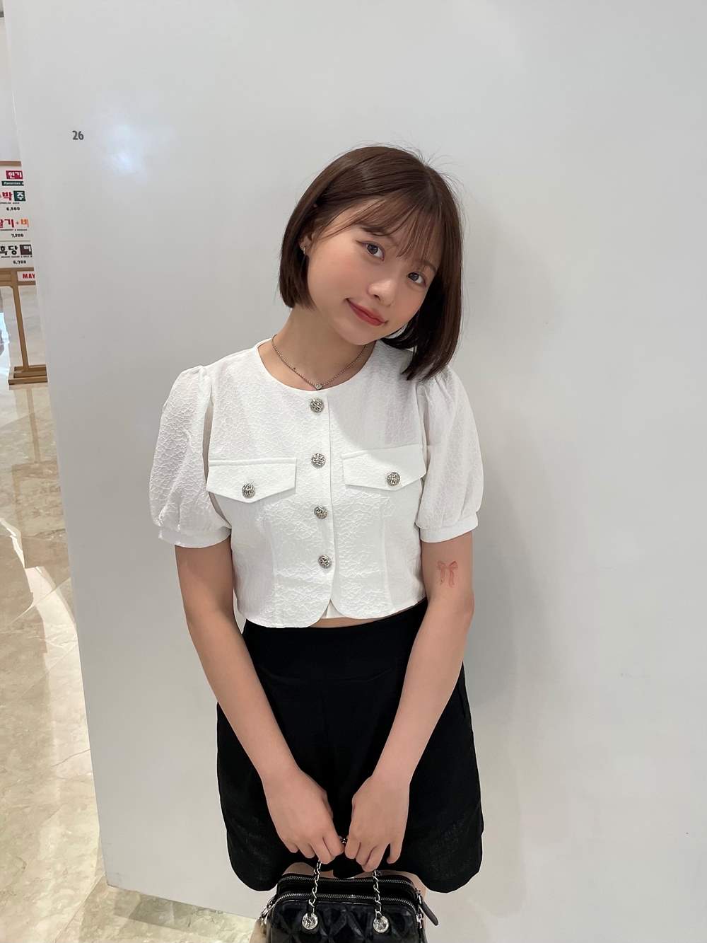 リネン混3分丈キュロットパンツ | 詳細画像6