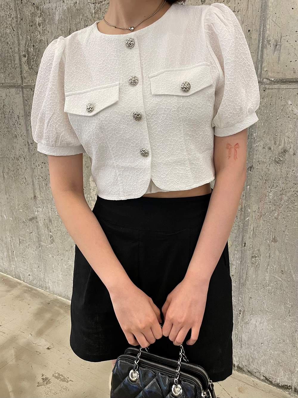 リネン混3分丈キュロットパンツ | 詳細画像15