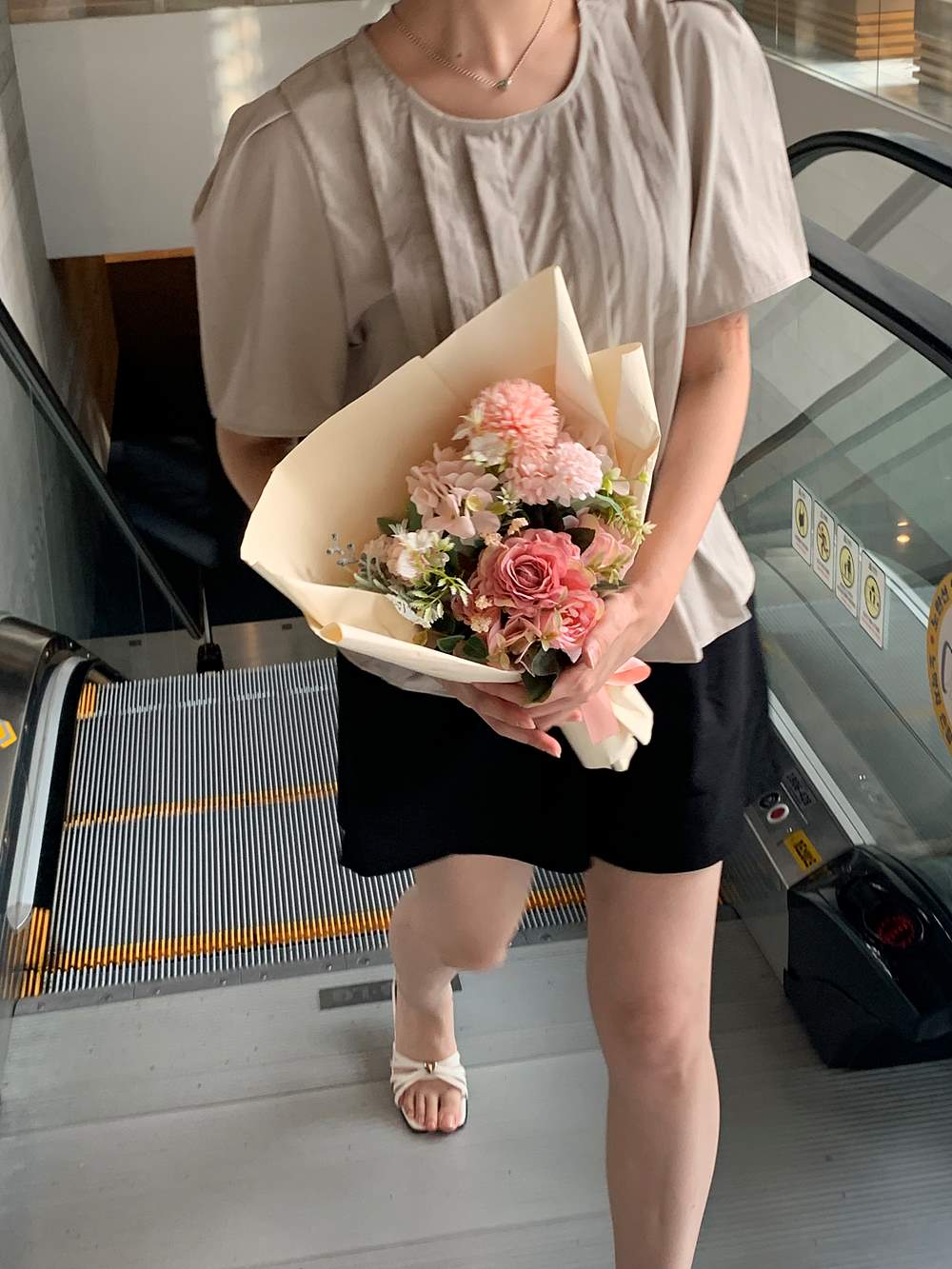 リネン混3分丈キュロットパンツ | 詳細画像21