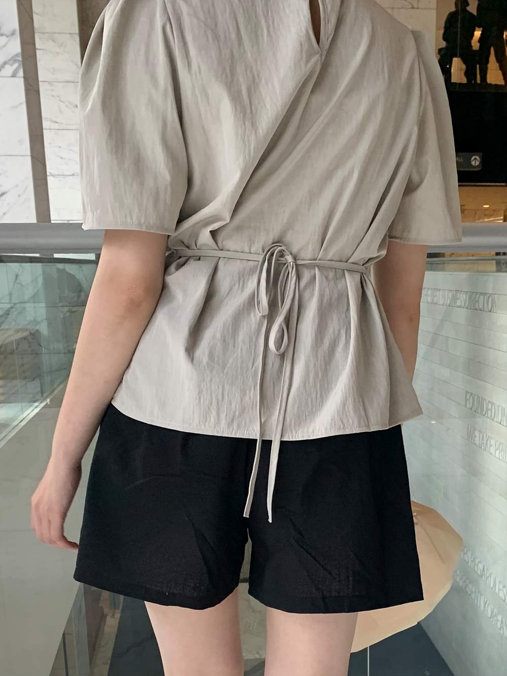 リネン混3分丈キュロットパンツ | 詳細画像22