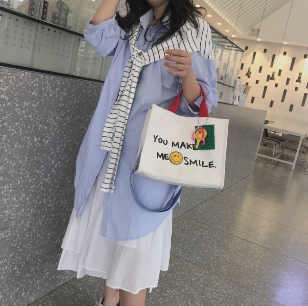 チャーム付2WAYスマイルレタリングバッグ | 詳細画像8