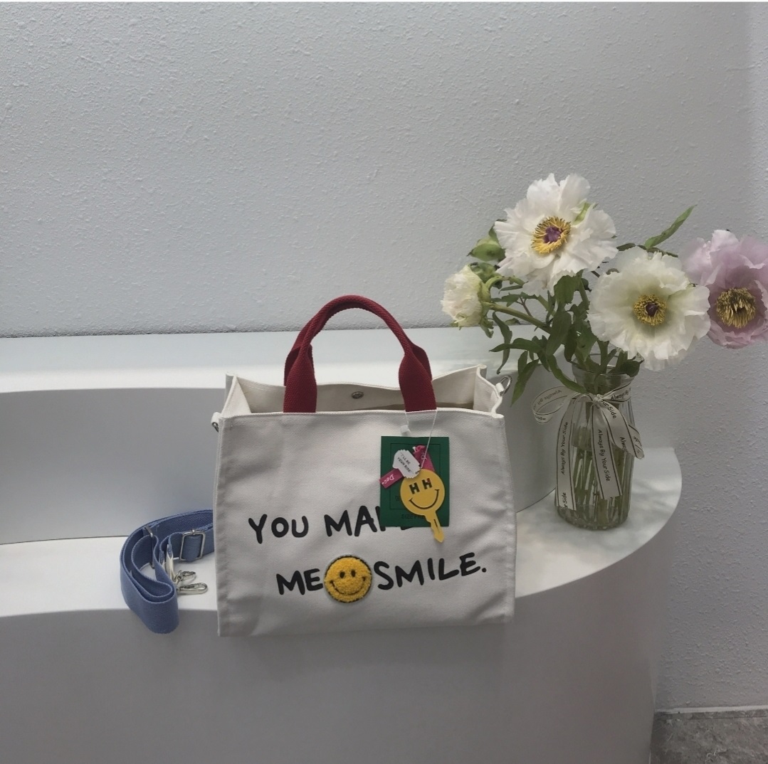 チャーム付2WAYスマイルレタリングバッグ | 詳細画像13