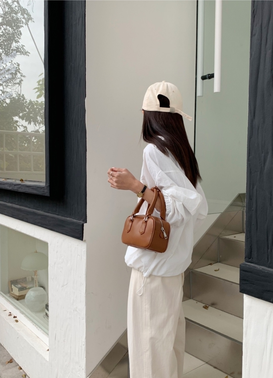 2WAYスクエアリングハンドルミニバッグ | 詳細画像7